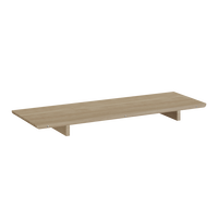 Expand Iläggsskiva 140x50 Rökt Ek