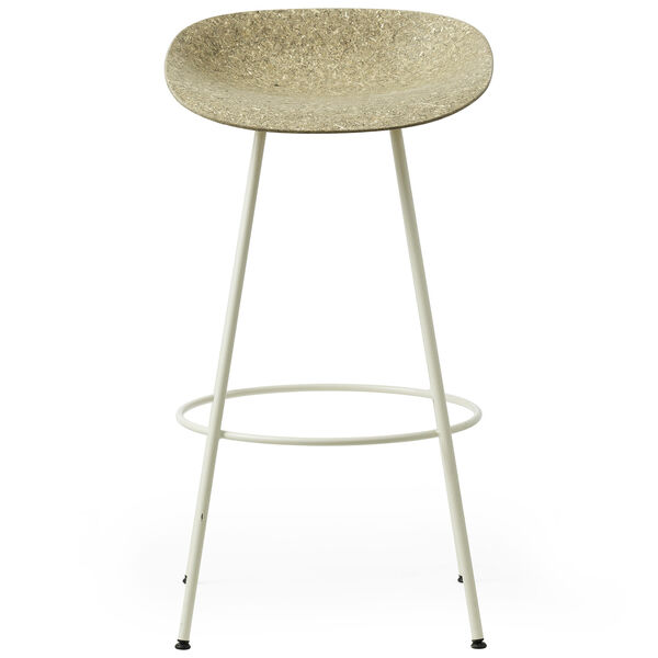 Mat Barstool 75 cm Seaweed / Cream