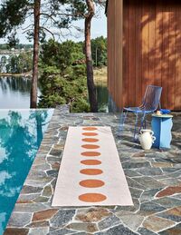 Vera Pop Matto 50x70 cm Pale Orange / Pearl Pink