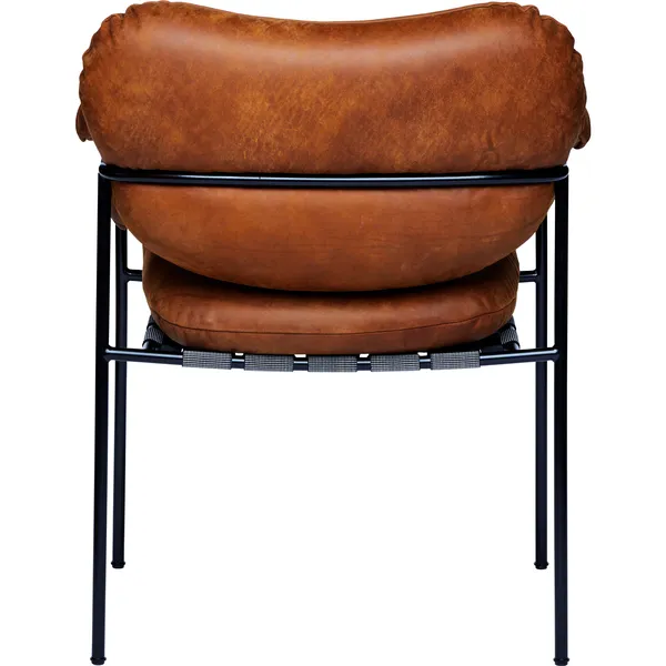 Bollo Stol Svarte Ben / Skinn Vintage Rangers