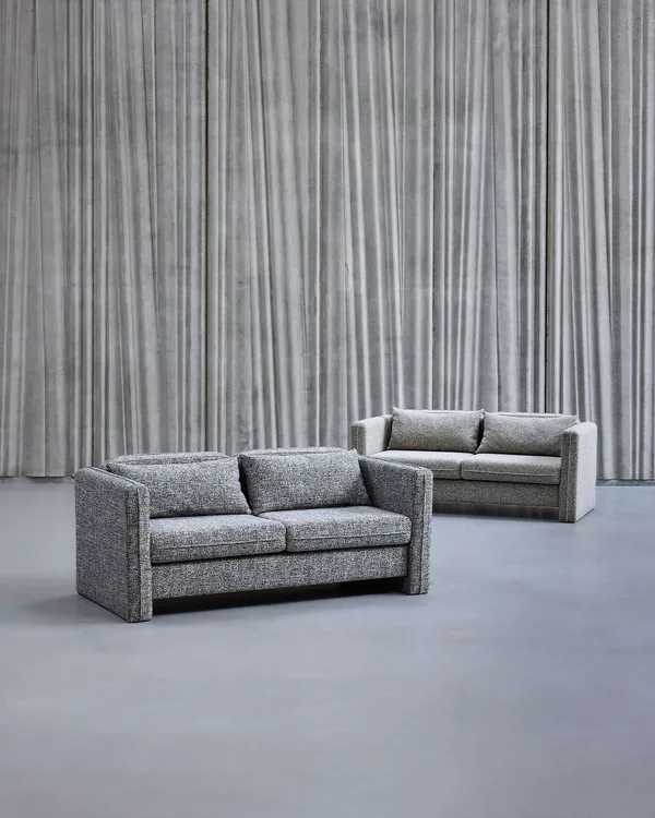 Soba 2-Seater Sofa Light Grey