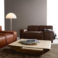 Brasilia Soffbord 120 cm Valnötsfanér