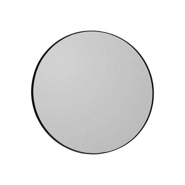 Circum Vægspejl Ø50 cm Sort