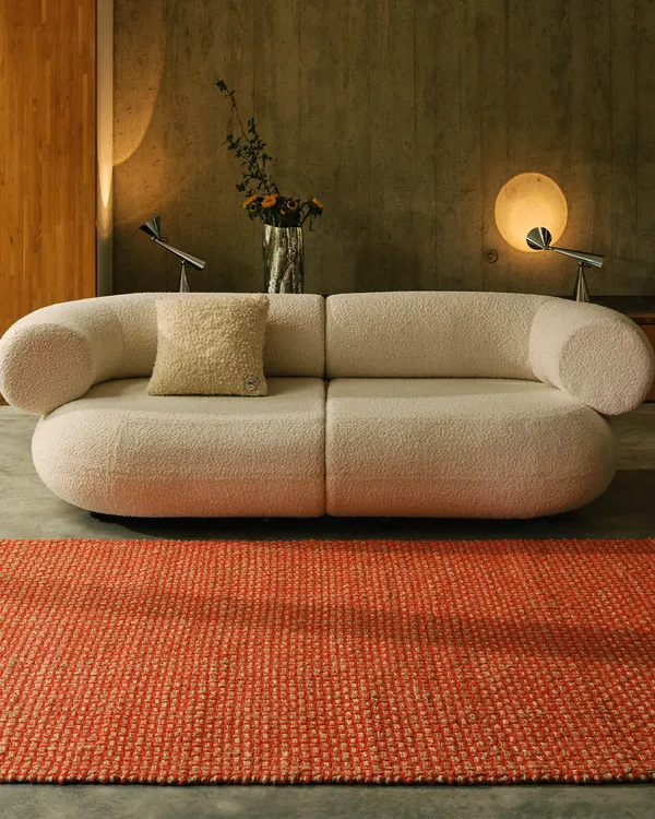 Weave Teppe 170x240 cm Oransje