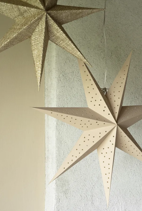 Vera Julestjerne Naturlig 60 cm