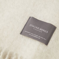 Mohair Filt Rullad Frans 130x170 cm Bright White