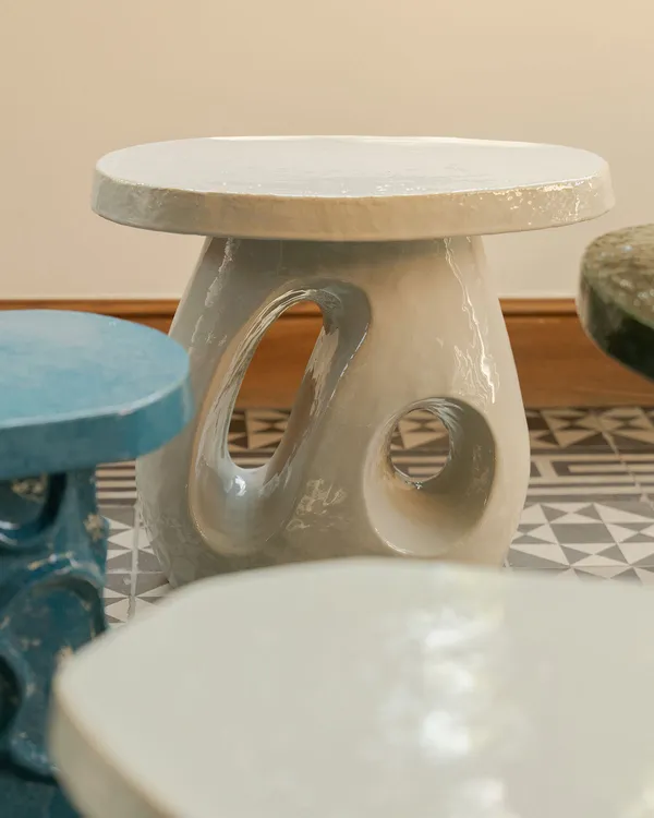 Amé Side Table Grey