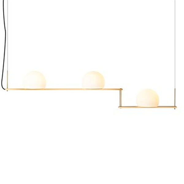 Circ T-3716 Pendel Satin Gold / Sort