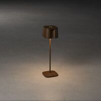 Nice Bordlampe Bærbar Rust