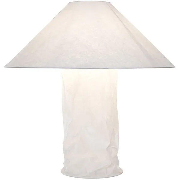 Lampampe Bordlampe Hvid