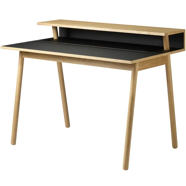 C68 Nørrebro Skrivbord Ek Svart