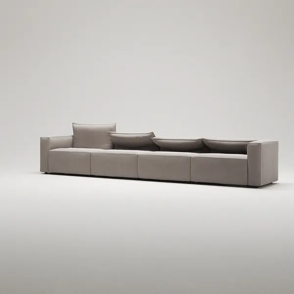 Moore 4-Seter Sofa Sandshell Beige