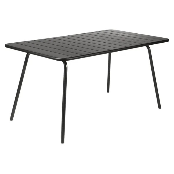 Luxembourg Bord 143x80 Liquorice