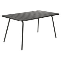 Luxembourg Bord 143x80 Liquorice