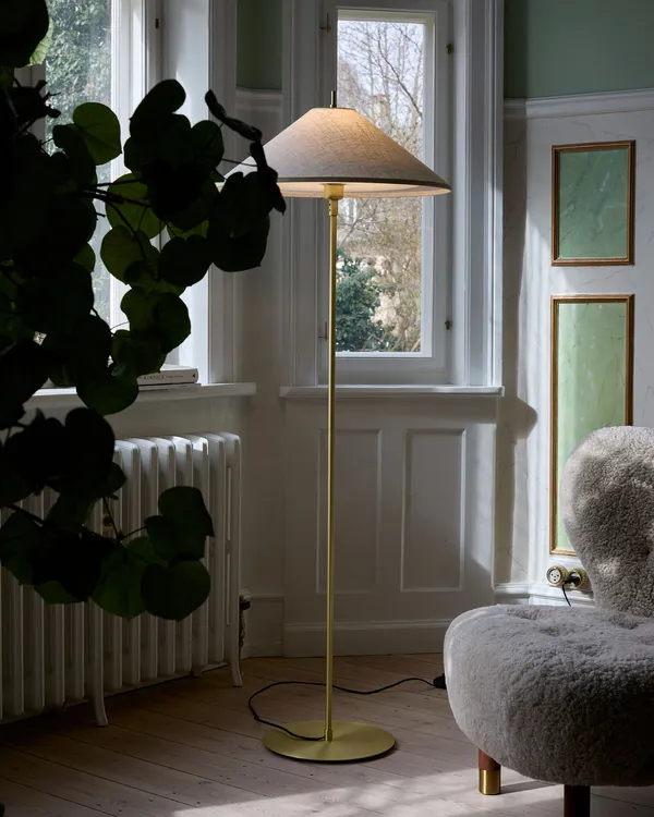 Tafta Golvlampa Ø52 cm Natur