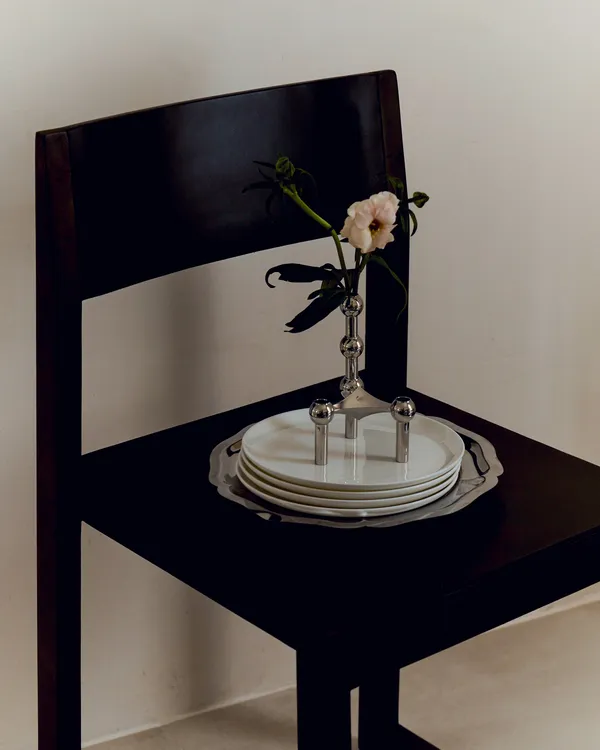 Nagel Vase Krom