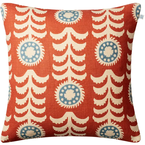 Alok Putetrekk 50x50 cm Light Beige / Apricot Orange / Heaven Blue