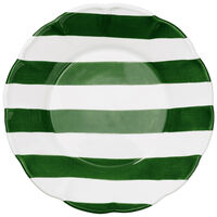 Stripe Tallerken 28 cm Grøn