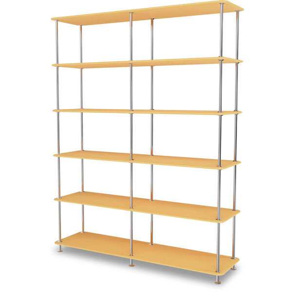 Free Shelf 550000 Acacia / Chrome