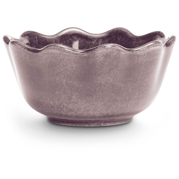 Oyster Skål 13 cm Plommon