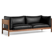 Arbour Soffa 3-Sits Oljad Valnöt / Nevada NV0500S