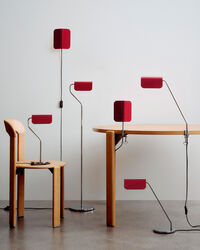 Apex Skrivebordslampe Maroon Red