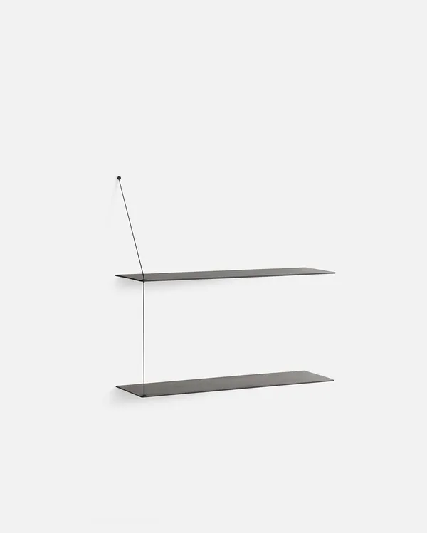 STEDGE Hylde 80cm Sortmalet Egetræ