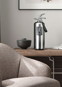 Solstickan Brandsläckare 2 kg Steel Design Edition