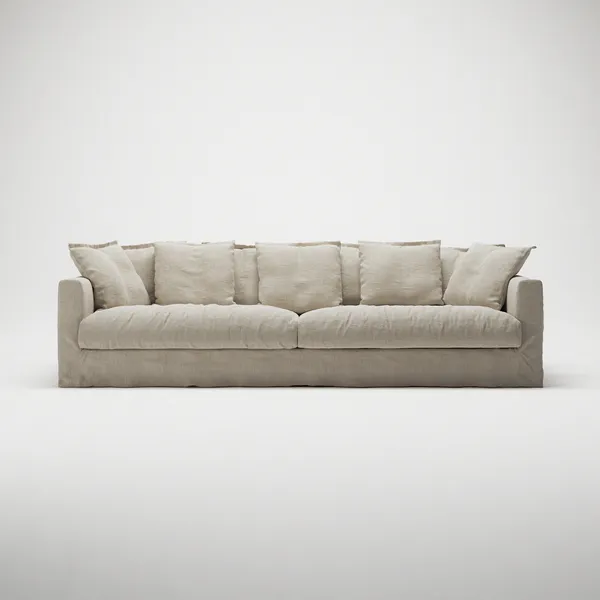 Le Grand Air 4-Personers Sofa Hør Natural Blonde