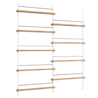 Magazine Hylla 162x188 cm Ek/Vit