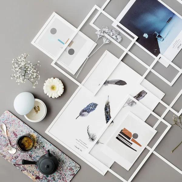 Frame A2 Ramme 44x615 cm Hvit