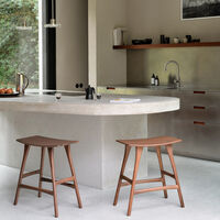 Osso Barstol 65 cm Sortbejdset Teak