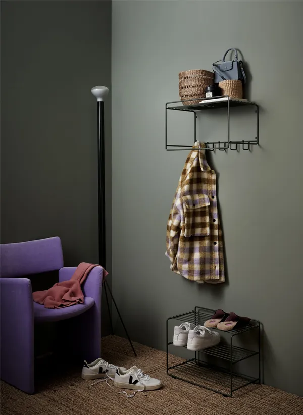 Downtown Skohylle Green grey