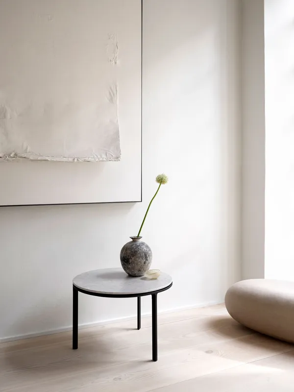 423 Salongbord 60 cm Sky Grey Marmor