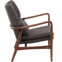 Chair Peggy Fabric Rough Grey