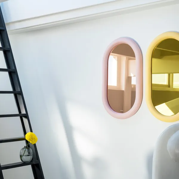 Mirage Dome Spejl Pastel Pink