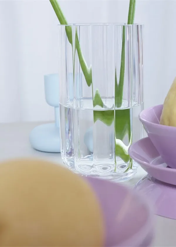 Play Vase 180 mm Klar