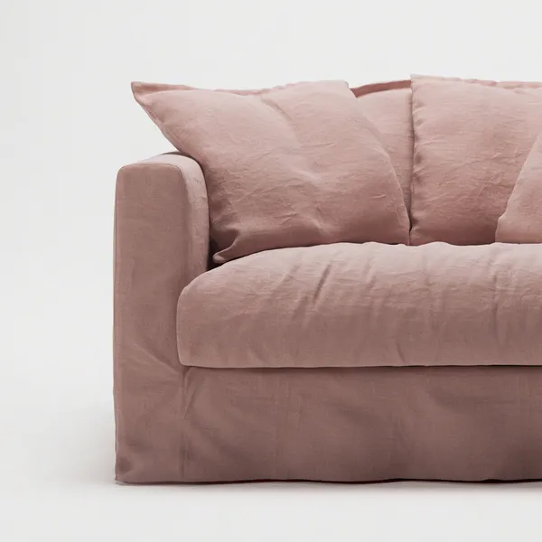 Betræk Til Le Grand Air Love Seat Hør Tender Blush