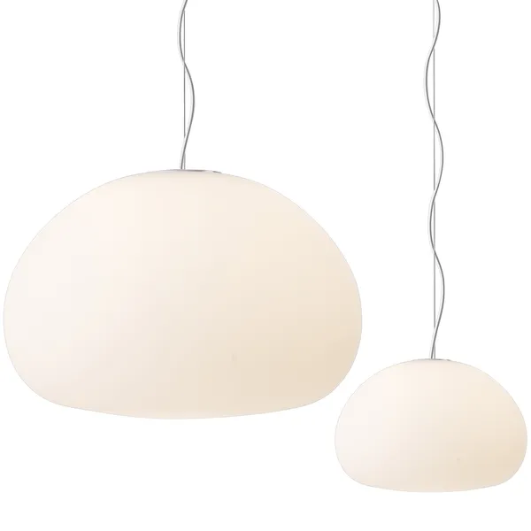 Fluid Pendel Vit Ø42 cm