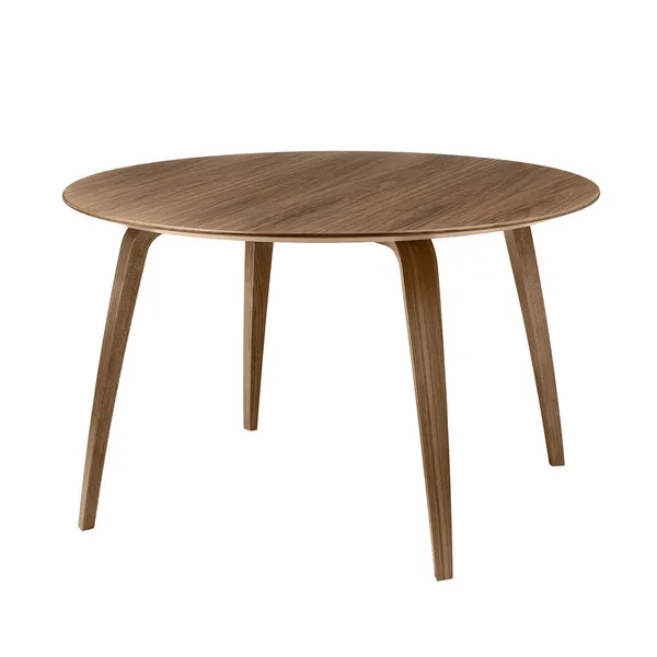 GUBI Spisebord Ø120cm Valnøtt