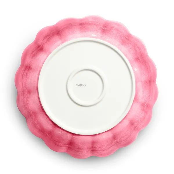 Oyster Skål 31 cm Rosa