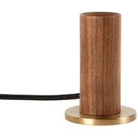 Tala Knuckle Table Lamp Walnut