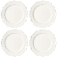 Violette Sidetallerken 20 cm 4-pack Hvid
