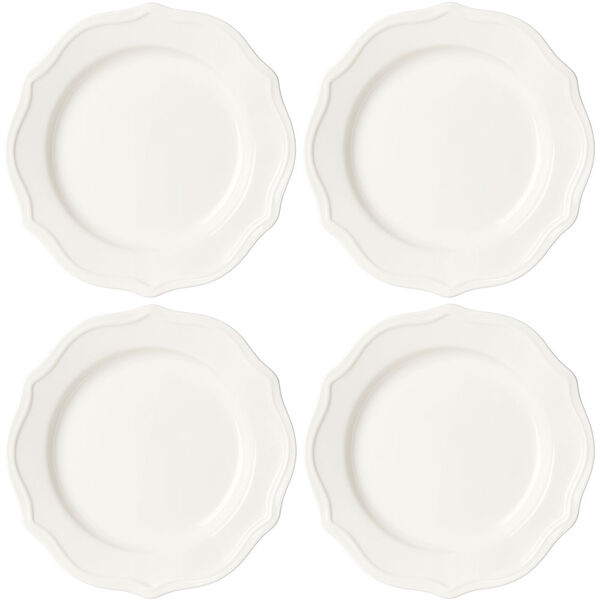 Violette Sidetallerken 20 cm 4-pack Hvid