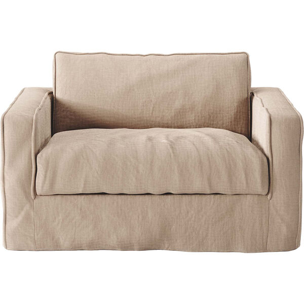 Loom Nest Love Seat Lin Beige