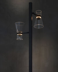 Floor Lamp Cone 2 Black