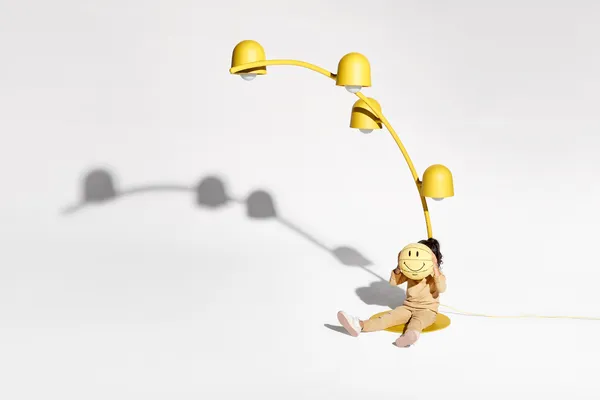 Big Lebow Gulvlampe Banana Yellow