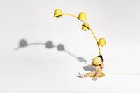 Big Lebow Gulvlampe Banana Yellow