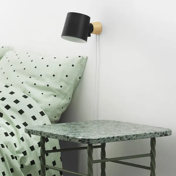 Rise Vägglampa Svart