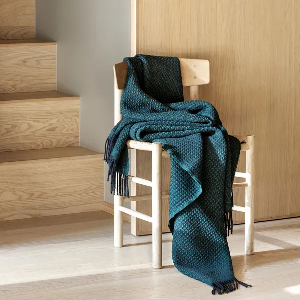 Vega Plaid 150x210 cm Mørkegrøn